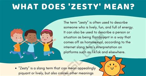 zesty meaning|zesty in a sentence.